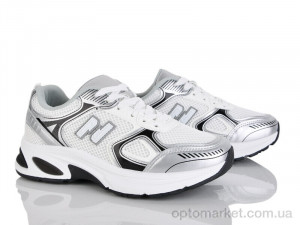 Кросівки жіночі W711-6 LQD білий оптом от Optomarket