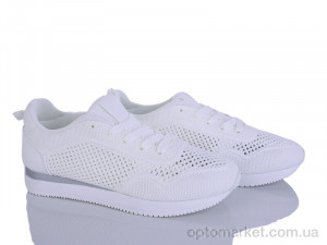 Кросівки жіночі W713-2 LQD білий  оптом от Optomarket