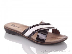 Шльопанці жіночі W7144-black Demur чорний  оптом от Optomarket