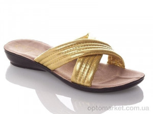 Шльопанці жіночі W7153-yellow Demur жовтий  оптом от Optomarket