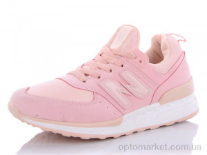 Кросівки жіночі W7172-4 CR рожевий  оптом от Optomarket
