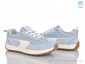 Кросівки жіночі W801-5 Alimama блакитний  оптом от Optomarket