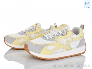 Кросівки жіночі W803-4 Alimama бежевий оптом от Optomarket