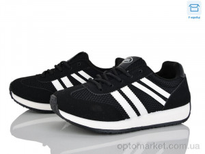 Кросівки жіночі W805-1 Alimama чорний оптом от Optomarket