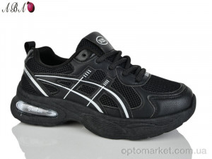 Кросівки жіночі W809-1 Alimama чорний  оптом от Optomarket
