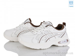 Кросівки жіночі W809-3 Alimama білий оптом от Optomarket