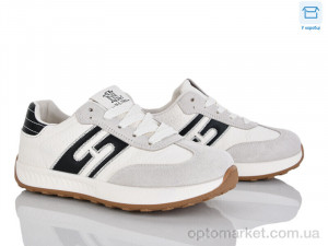 Кросівки жіночі W811-1 Alimama білий оптом от Optomarket