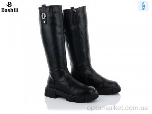 Чоботи жіночі W852-4 Башили чорний  оптом от Optomarket