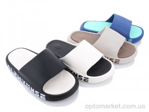 Шльопанці чоловічі W879 mix Elmob мікс  оптом от Optomarket