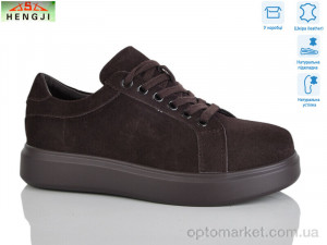 Кросівки жіночі W88-6 Hengji коричневий  оптом от Optomarket