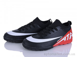 Футбольне взуття дитячі W921-5 LQD чорний оптом от Optomarket