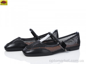 Туфлі жіночі W967-1 Mei De Li чорний  оптом от Optomarket