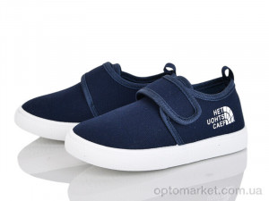 Капці дитячі W99-5 Blue Rama синій  оптом от Optomarket