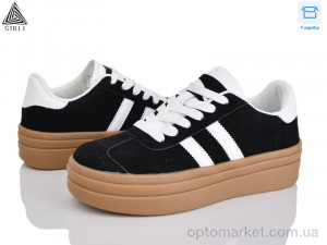 Кросівки жіночі WA170-6R шкіра Stilli чорний оптом от Optomarket