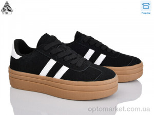 Кросівки жіночі WA170-7R шкіра Stilli чорний оптом от Optomarket