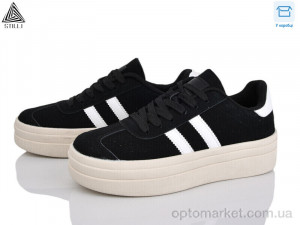 Кросівки жіночі WA170-9R шкіра Stilli чорний оптом от Optomarket