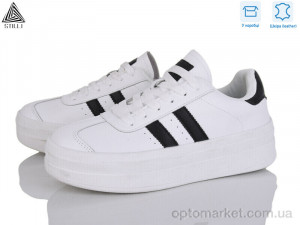 Кросівки жіночі WA20-4 шкіра Stilli білий  оптом от Optomarket