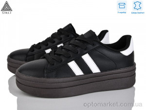 Кросівки жіночі WA50-2 шкіра Stilli чорний оптом от Optomarket