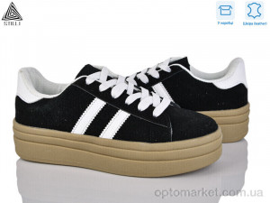 Кросівки жіночі WA60-1R шкіра Stilli чорний оптом от Optomarket