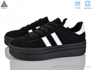 Кросівки жіночі WA60-3R шкіра Stilli чорний оптом от Optomarket