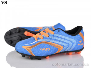 Футбольне взуття дитячі Walked Crampon blue-orange (36 - 39)) Walked синій  оптом от Optomarket