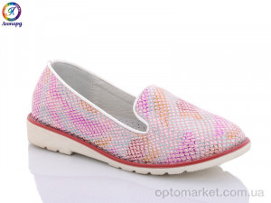 Взуття дитячі WB07-6 Леопард рожевий оптом от Optomarket
