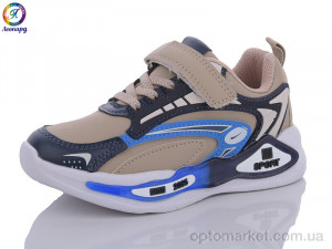 Кросівки дитячі WD09-C4 Леопард коричневий  оптом от Optomarket