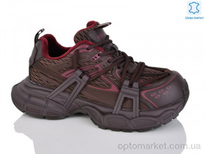 Кросівки жіночі WDP1890-33 Egga коричневий  оптом от Optomarket