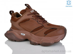 Кросівки жіночі WDP1898-33 Egga коричневий  оптом от Optomarket