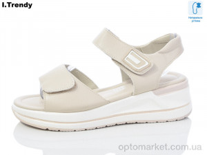 Босоніжки жіночі WL1039-3 Trendy бежевий оптом от Optomarket