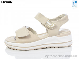 Босоніжки жіночі WL1039-5 Trendy бежевий оптом от Optomarket