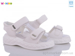 Босоніжки дитячі WL7085-4 W.Niko білий  оптом от Optomarket