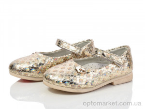 Туфлі дитячі WL786-20 Y.Top золотий  оптом от Optomarket