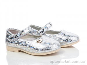 Туфлі дитячі WL786-21 Y.Top срібний  оптом от Optomarket