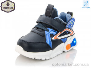 Кросівки дитячі WM434-4 LED Paliament синій  оптом от Optomarket