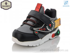 Кросівки дитячі WM452-5 LED Paliament чорний  оптом от Optomarket