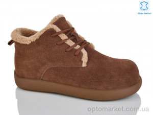 Черевики жіночі WMP1103-33 Egga коричневий  оптом от Optomarket