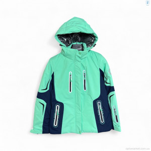 Куртка жіночі WS21101-60 l.green SNOW AKASAKA зелений  оптом от Optomarket