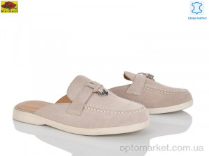 Шльопанці жіночі WTP0109-5 Mei De Li бежевий  оптом от Optomarket