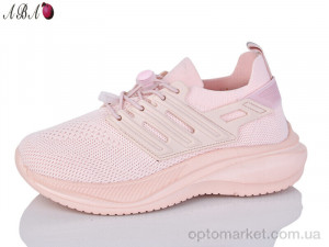 Кросівки дитячі WY04-7L Gabis рожевий оптом от Optomarket