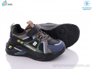 Кросівки дитячі X022-5BAG bbt.kids чорний  оптом от Optomarket