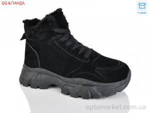 Кросівки жіночі X103-5 QQ&Панда чорний  оптом от Optomarket