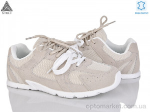 Кросівки жіночі X200-10 шкіра піна Stilli бежевий  оптом от Optomarket