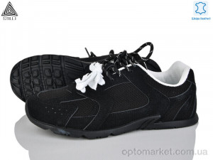 Кросівки жіночі X200-12 шкіра піна Stilli чорний  оптом от Optomarket