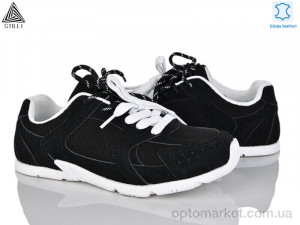 Кросівки жіночі X200-3 шкіра піна Stilli чорний оптом от Optomarket