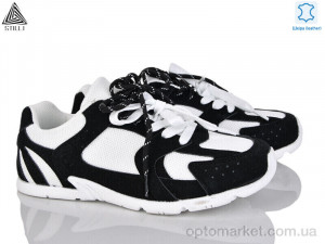 Кросівки жіночі X200-5 шкіра піна Stilli чорний оптом от Optomarket