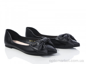 Туфлі жіночі X337-6 Loretta чорний оптом от Optomarket
