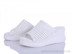 Шльопанці жіночі X386-2 Loretta білий  оптом от Optomarket