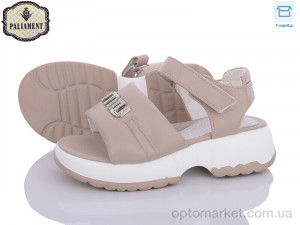Босоніжки дитячі X589-12 Paliament коричневий  оптом от Optomarket