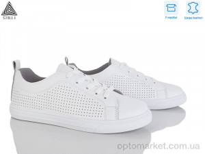 Кросівки жіночі XB100-1 шкіра Stilli білий оптом от Optomarket